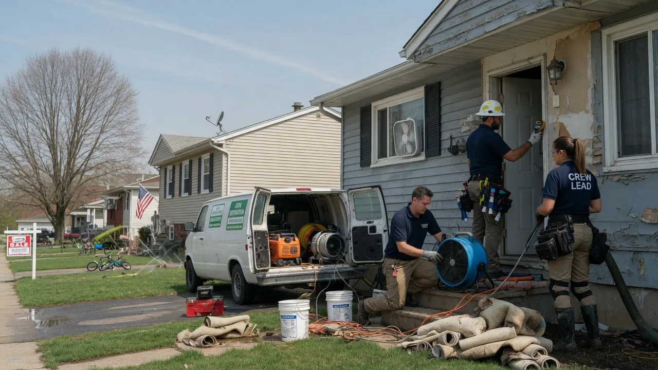 Flood Cleanup in Linden, IA near me