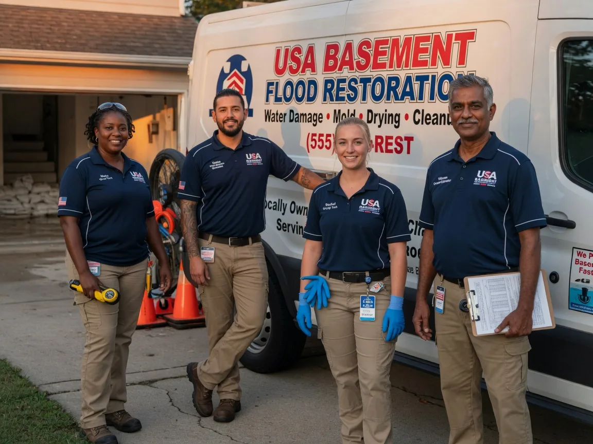 Basement Flood Cleanup company in Linden, IA