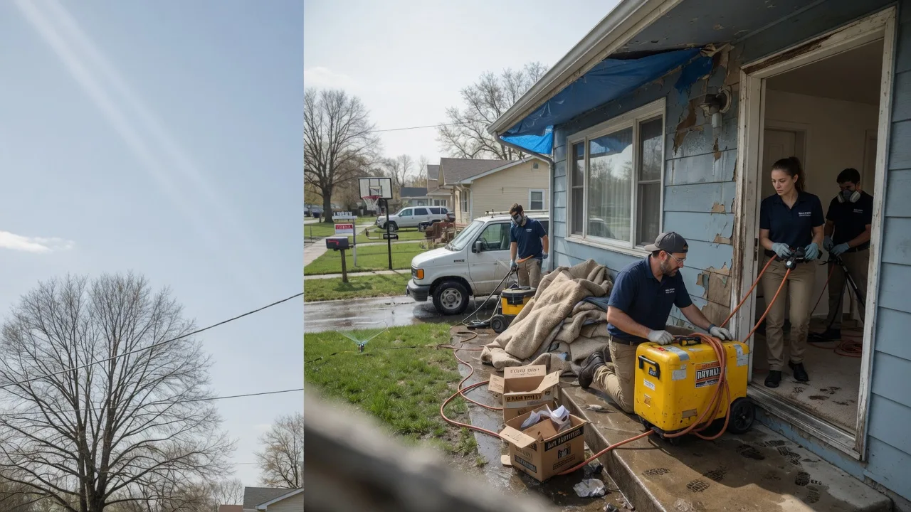 Basement Flood Cleanup in Linden, IA near me